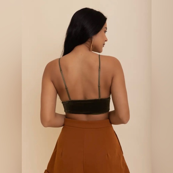 Velvet Bralette - Picture 4 of 4